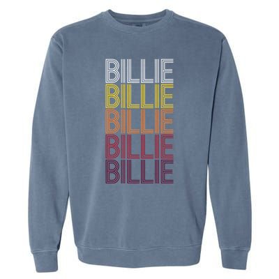 Vintage Billie First Name Billie Garment-Dyed Sweatshirt