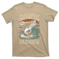 Vintage Bass Fishing Angler Funny Fisherman Catching Fish T-Shirt