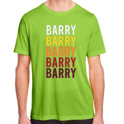 Vintage Barry First Name Barry Adult ChromaSoft Performance T-Shirt