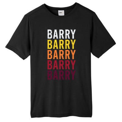 Vintage Barry First Name Barry Tall Fusion ChromaSoft Performance T-Shirt