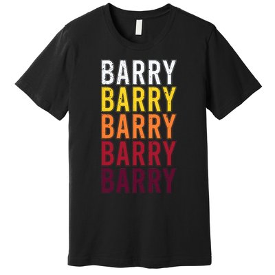 Vintage Barry First Name Barry Premium T-Shirt