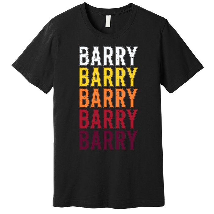 Vintage Barry First Name Barry Premium T-Shirt