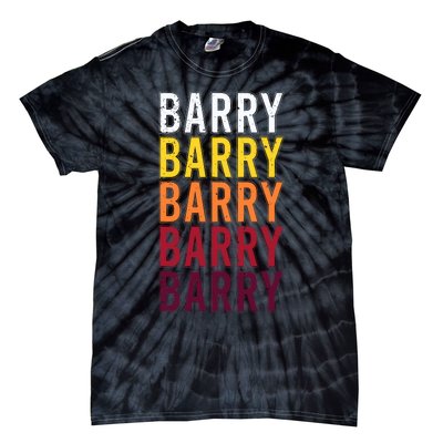 Vintage Barry First Name Barry Tie-Dye T-Shirt