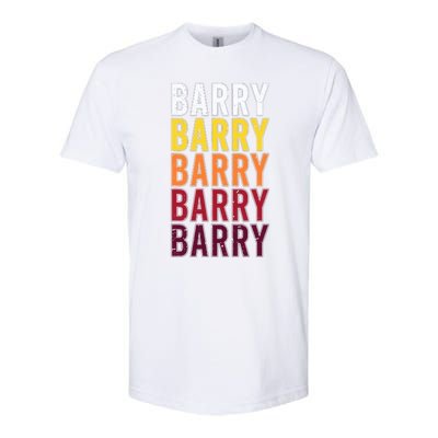 Vintage Barry First Name Barry Softstyle CVC T-Shirt