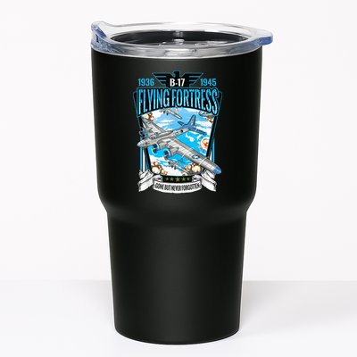Vintage B17 Flying Fortress WW2 Heavy Bomber Aviator Tumbler
