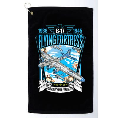 Vintage B17 Flying Fortress WW2 Heavy Bomber Aviator Golf Towel
