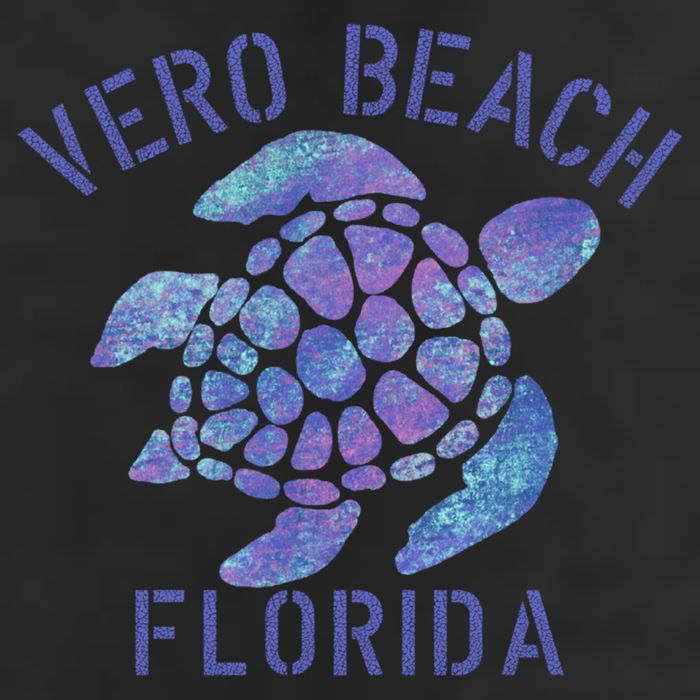 Vero Beach Fl Beach Design / Tribal Turtle Gift Cool Comfort Performance Bucket Hat