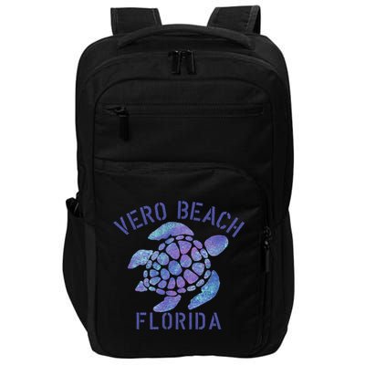 Vero Beach Fl Beach Design / Tribal Turtle Gift Impact Tech Backpack