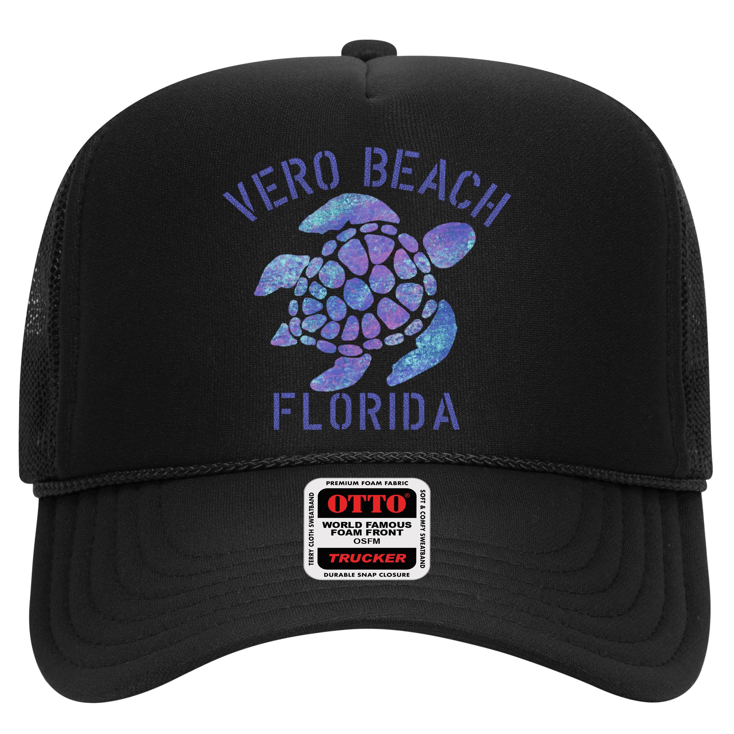Vero Beach Fl Beach Design / Tribal Turtle Gift Hat