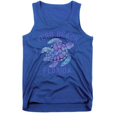 Vero Beach Fl Beach Design / Tribal Turtle Gift Tank Top