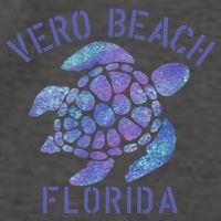 Vero Beach Fl Beach Design / Tribal Turtle Gift Vector Backpack