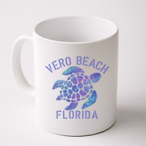 Vero Beach Fl Beach Design / Tribal Turtle Gift Coffee Mug