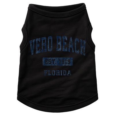 Vero Beach Florida Fl Vintage Established Doggie Tank