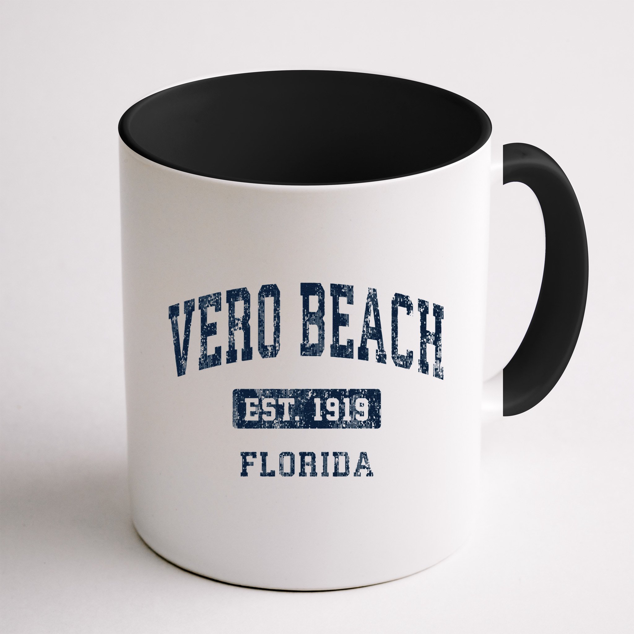 Vero Beach Florida Fl Vintage Established Mug