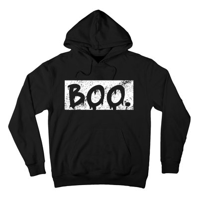 Vintage Boo Funny Lazy Halloween Costumes Hoodie