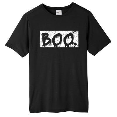 Vintage Boo Funny Lazy Halloween Costumes Tall Fusion ChromaSoft Performance T-Shirt