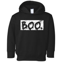 Vintage Boo Funny Lazy Halloween Costumes Toddler Hoodie