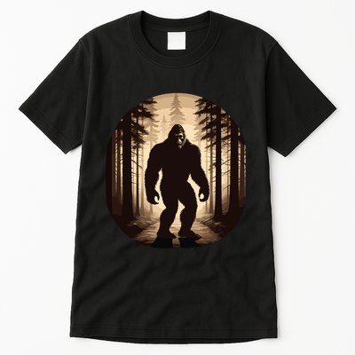 Vintage Bigfoot Funny Hide & Seek Tall T-Shirt