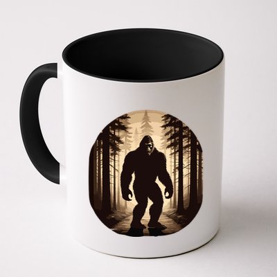 Vintage Bigfoot Funny Hide & Seek Mug