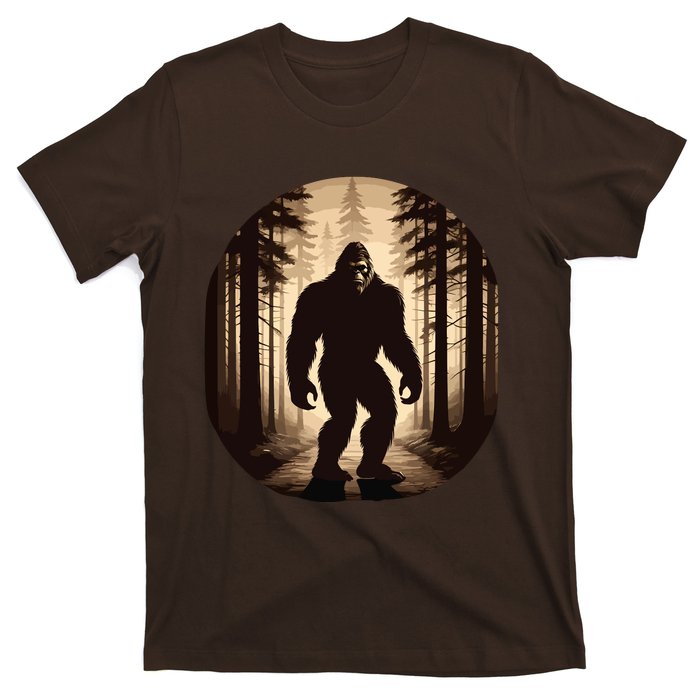 Vintage Bigfoot Funny Hide & Seek T-Shirt