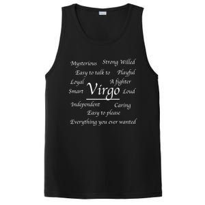 Virgo Birthday Funny Gift Funny Virgo Zodiac Astrology Sign Fact Great Gift PosiCharge Competitor Tank