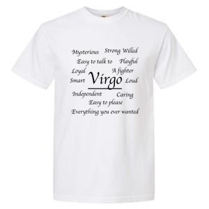 Virgo Birthday Funny Gift Funny Virgo Zodiac Astrology Sign Fact Great Gift Garment-Dyed Heavyweight T-Shirt