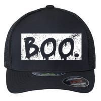 Vintage Boo Funny Lazy Halloween Costumes Flexfit Unipanel Trucker Cap