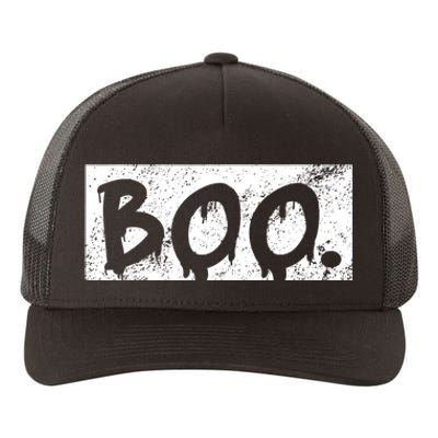 Vintage Boo Funny Lazy Halloween Costumes Yupoong Adult 5-Panel Trucker Hat