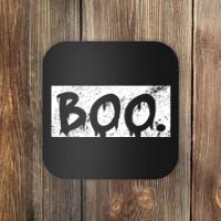 Vintage Boo Funny Lazy Halloween Costumes Coaster