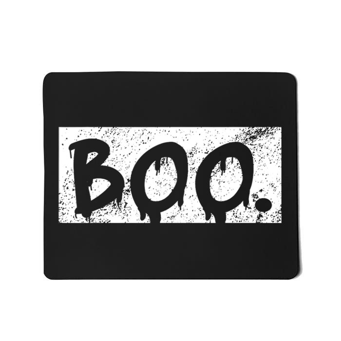 Vintage Boo Funny Lazy Halloween Costumes Mousepad