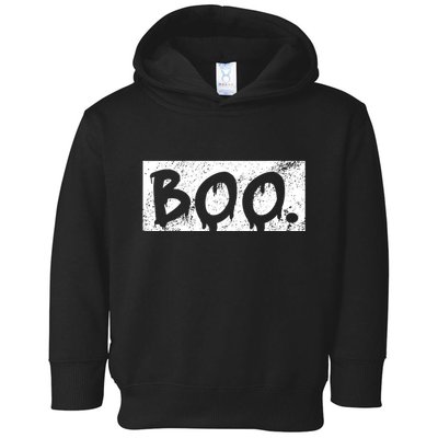 Vintage Boo Funny Lazy Halloween Costumes Toddler Hoodie
