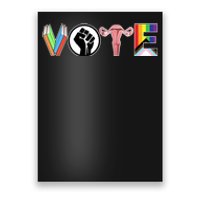 Vote Books Fist Ovaries Lgtbq Poster