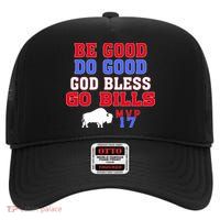 Vintage Be Good Do Good God Bless Go Bill High Crown Mesh Back Trucker Hat