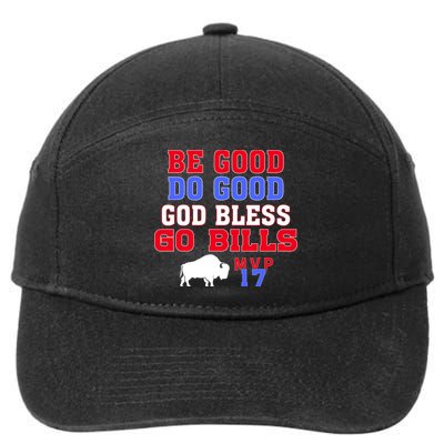 Vintage Be Good Do Good God Bless Go Bill 7-Panel Snapback Hat