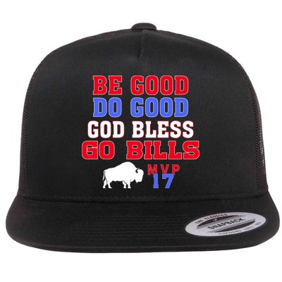 Vintage Be Good Do Good God Bless Go Bill Flatbill Hat