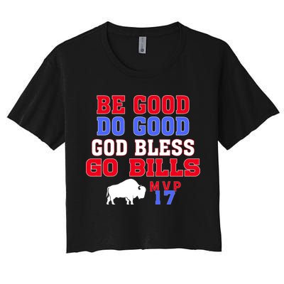 Vintage Be Good Do Good God Bless Go Bill Crop Top