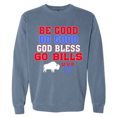 Vintage Be Good Do Good God Bless Go Bill Garment-Dyed Sweatshirt