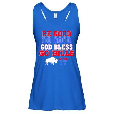 Vintage Be Good Do Good God Bless Go Bill Ladies Essential Flowy Tank