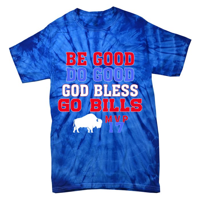 Vintage Be Good Do Good God Bless Go Bill Tie-Dye T-Shirt