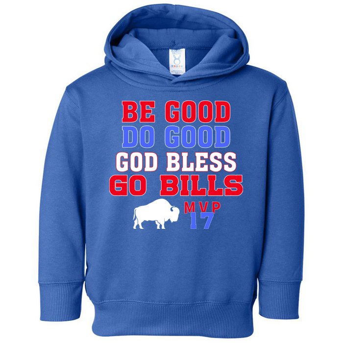 Vintage Be Good Do Good God Bless Go Bill Toddler Hoodie