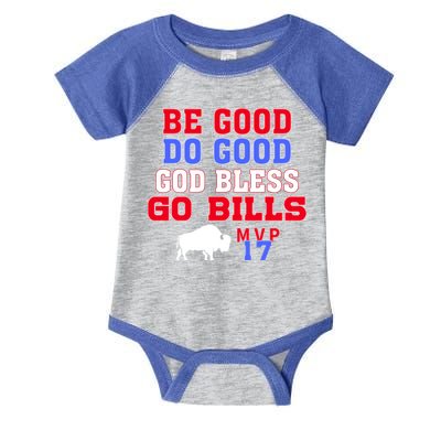 Vintage Be Good Do Good God Bless Go Bill Infant Baby Jersey Bodysuit
