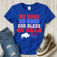 Vintage Be Good Do Good God Bless Go Bill Womens T-Shirt