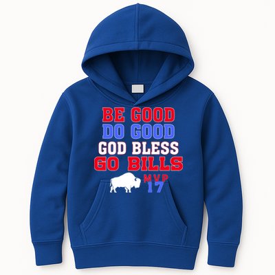 Vintage Be Good Do Good God Bless Go Bill Kids Hoodie