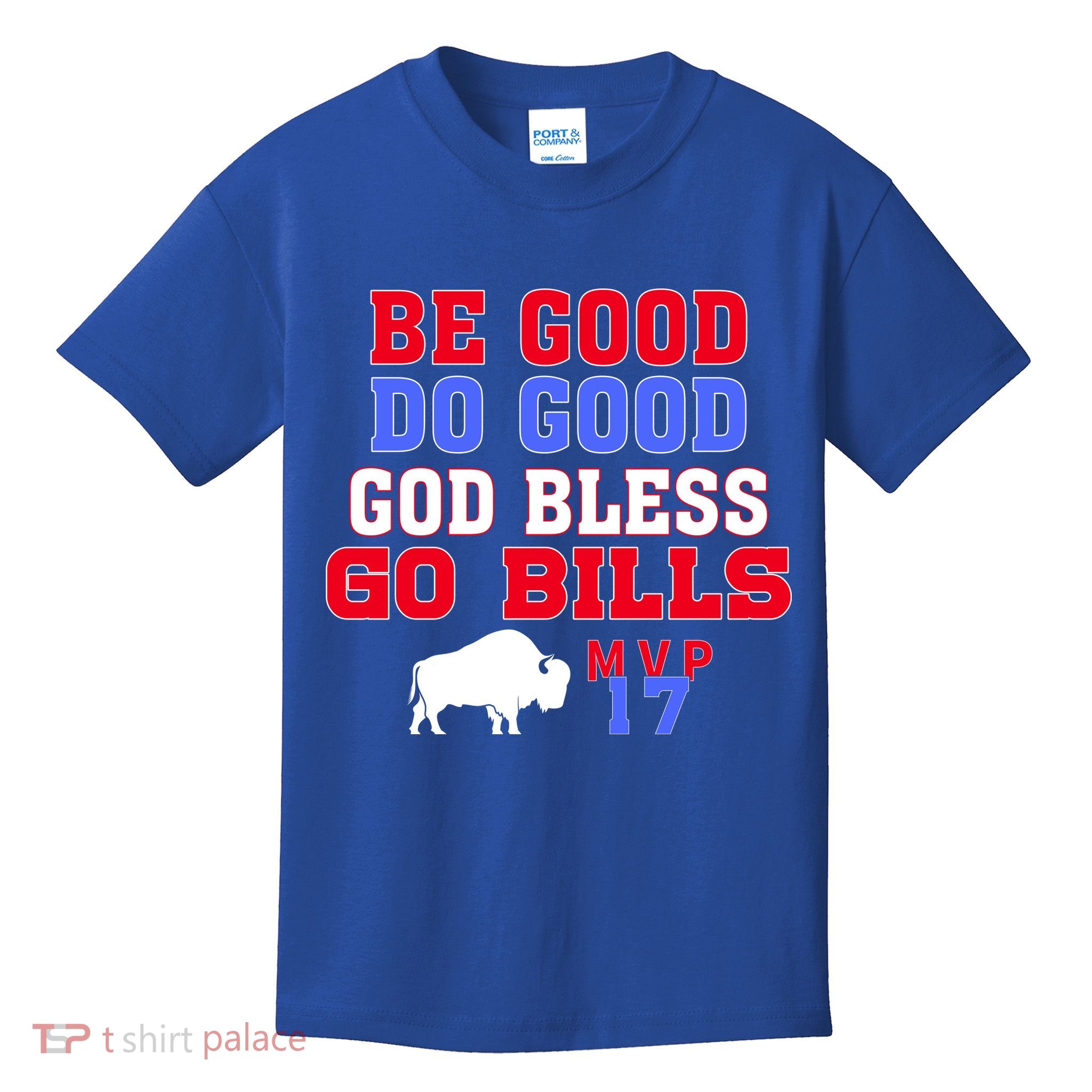 Vintage Be Good Do Good God Bless Go Bill Kids T-Shirt