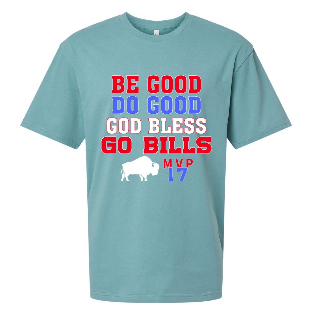 Vintage Be Good Do Good God Bless Go Bill Sueded Cloud Jersey T-Shirt