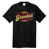 Vintage Best Grandad Ever Tall T-Shirt