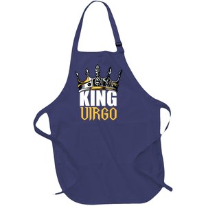 Virgo Birthday Gifts King Virgo Zodiac Full-Length Apron With Pockets