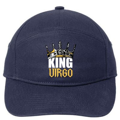 Virgo Birthday Gifts King Virgo Zodiac 7-Panel Snapback Hat