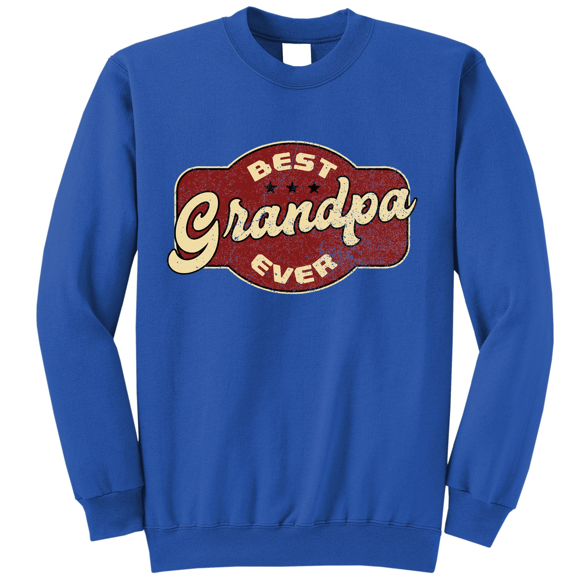 Vintage Best Grandpa Ever  Sweatshirt