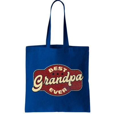 Vintage Best Grandpa Ever  Bag